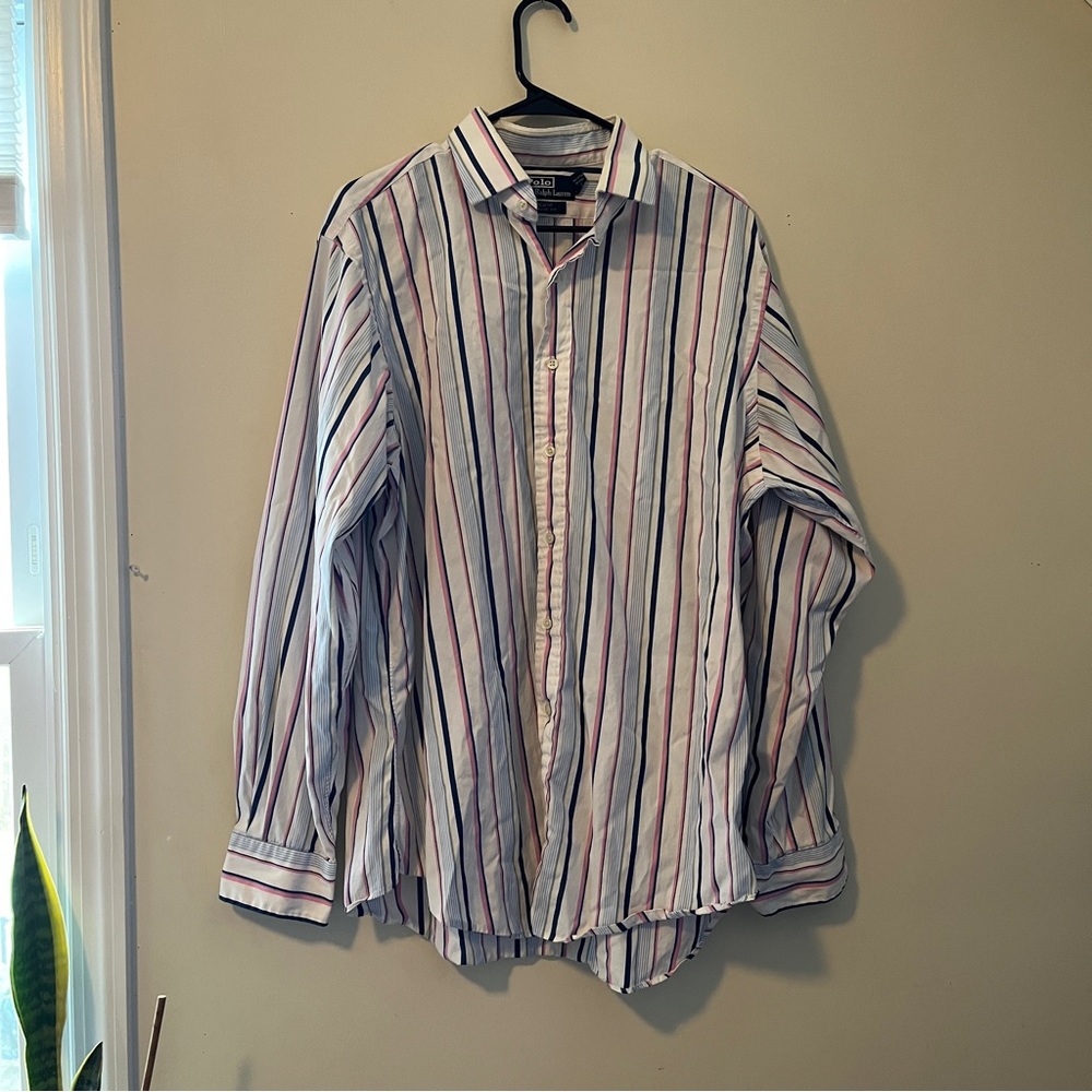 Vintage 80’s Polo Ralph Lauren button down, Men’s XL